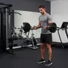ACTIGET Gebogene Langhantelstange 120 cm, Stahl, mit 2 Produktbild-Vorschau 2
