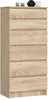 Cassettiera AKORD K60 Rovere Sonoma 60 cm 6 cassetti L60 x Anteprima dell’immagine prodotto 1