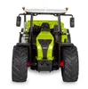 Front view of a toy tractor with a trailer attached, on a white background. Produktbild-Vorschau