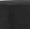 vidaXL Poggiapiedi Nero 60x50x41 cm Velluto Anteprima dell’immagine prodotto 5