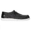 HEYDUDE Wally Sox Stitch Herren Halbschuhe Black White Produktbild-Vorschau 6