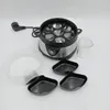 A Russell Hobbs egg cooker and its accessories are arranged on a white background. Produktbild-Vorschau