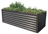 PRIMEYARD Carré potager surélevé LUCA, acier, anthracite Voir les images du produit 1