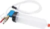 A brake fluid bleeder and changer tool with a collection container and hose, set against a white background. Produktbild-Vorschau