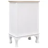 vidaXL Komoda z szufladami biała 50x30x80 cm drewno Podgląd zdjęcia produktu 3