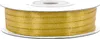 Satinband 3mm x 50m Rolle Gold Produktbild-Vorschau 1