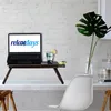 relaxdays Notebook-Betttablett braun Produktbild-Vorschau 2