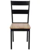 BELIANI Stuhl 2er Set  Hellbraun/Schwarz Esszimmer Küche Produktbild-Vorschau 5