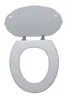 Sedile WC Novaservis in MDF/MUSLELYRA Anteprima dell’immagine prodotto 2