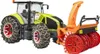 Bruder 3017 Claas Axion 950 con catene da neve e spazzaneve Anteprima dell’immagine prodotto 11