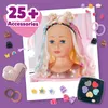BABY born Stylingkopf Regenbogen 27 cm mit Zubehör & Produktbild-Vorschau 7