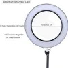 Zvětšovací lampa USB LED lupa 3 barvy osvětlená zvětšovací Náhled obrázku produktu 4