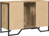 vidaXL Szafka pod umywalkę Artisan dąb 91 x 35 x 60 cm Podgląd zdjęcia produktu 7