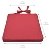 Beautissu Set di 6 cuscini per sedie Loft SK rossi, 45x40x5 Anteprima dell’immagine prodotto 4