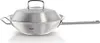 Wok Fissler con coperchio in metallo 30 cm Anteprima dell’immagine prodotto 1