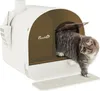 PawHut Katzentoilette Katzenklo mit Haube und Deckel Produktbild-Vorschau 6
