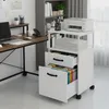 Mobilna szafka na dokumenty z 2 szufladami, mobilne biuro Podgląd zdjęcia produktu 2