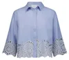 Cartoon Bluse Kurz 3/4 Arm 8005 Blue Heron 42 Produktbild-Vorschau 1