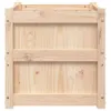 Design Möbel Pflanzkübel 50x50x50 cm Massivholz Kiefer - Produktbild-Vorschau 5