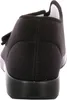 The image shows the back view of a black shoe. Produktbild-Vorschau