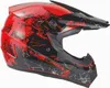 Crosshelm Helm Kinderhelm Motorradhelm Motocross Racing Rot Produktbild-Vorschau 4