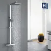 Homelody Dusche Duschsystem mit Thermostat Regendusche 2 Produktbild-Vorschau 1