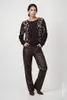 monari Pullover 569 black coffee 38 Produktbild-Vorschau 6