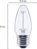 FLAIR LED Kerzenlampe dimmbar C35 E27/2,2W(25W) 250 lm 4000 Produktbild-Vorschau 4