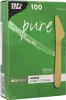 PapStar 18200 Coltello monouso in legno Pure - 16,5 cm, 100 Anteprima dell’immagine prodotto 7