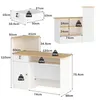 Empfangstheke 120x50x110cm aus MDF, Kassentheke mit Produktbild-Vorschau 6