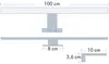 kalb | 100cm LED Badleuchte Badlampe Spiegellampe 230V, Produktbild-Vorschau 6