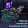 Herní stůl XINZI s LED diodou herní stůl 140 x 60 cm, Náhled obrázku produktu 4
