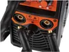 Close-up view of the input/output connectors on a welding machine. Produktbild-Vorschau
