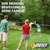 Verstellbares 4-in-1 Sportnetz Set – Badminton, Tennis, Produktbild-Vorschau 5
