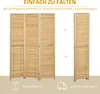 HOMCOM Paravent 3-teiliger Raumteiler 120x170 cm Trennwand Produktbild-Vorschau 6
