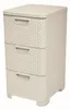Cassettiera Curver STYLE 3 cassetti, crema, 33x60x38 cm Anteprima dell’immagine prodotto 5