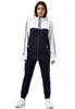 Damen Jogginganzug Freizeitanzug Sportlich 3750 Navy/Weiß Produktbild-Vorschau 2