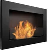 Bioetanolový krb SLIM 650x400mm čierny so sklom. Etanolový Náhľad obrázku produktu 1