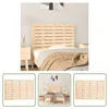The Living Store Wand-Kopfteil 81x3x63 cm Massivholz Kiefer Produktbild-Vorschau 1