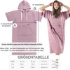 Frottee Badeponcho Damen Herren Surf Poncho 100% Baumwolle Produktbild-Vorschau 6