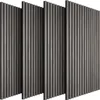 Four panels of acoustic wall panels with a wood-like texture. Náhled obrázku produktu