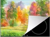 KitchenYeah© Herdabdeckplatte Eine bunte Illustration von Produktbild-Vorschau 1