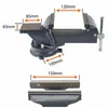 Zámečnický svěrák POWERMAT PM-IS-125T, 125 mm Náhled obrázku produktu 5