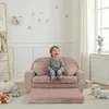 Kindersofa - Spielsofa aus Cord mit Verlängerung – Mehr Produktbild-Vorschau 6