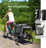 Remorque vélo pour chien WoofRider multifonction, Pliable, Voir les images du produit 4