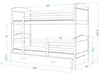 Etagenbett hochbett kinderzimmer kinderbetten jugendzimmer Produktbild-Vorschau 3