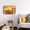 ARTland Poster Afrikanische Steppe Löwen, weiß Größe: 70x50 Produktbild-Vorschau 5
