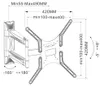 Techly ICA-PLB 271M TV-Halterung 132,1 cm (52") Schwarz Produktbild-Vorschau 5