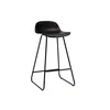 Miliboo - Design-Barhocker schwarz H65 cm (2er-Satz) ELLA Produktbild-Vorschau 4