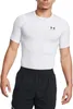 A man wearing a white short-sleeved shirt and black shorts. Produktbild-Vorschau